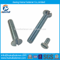 Écran gratuit DIN963 Slotted Countersunk Blue Zinc Plated Machine Screws